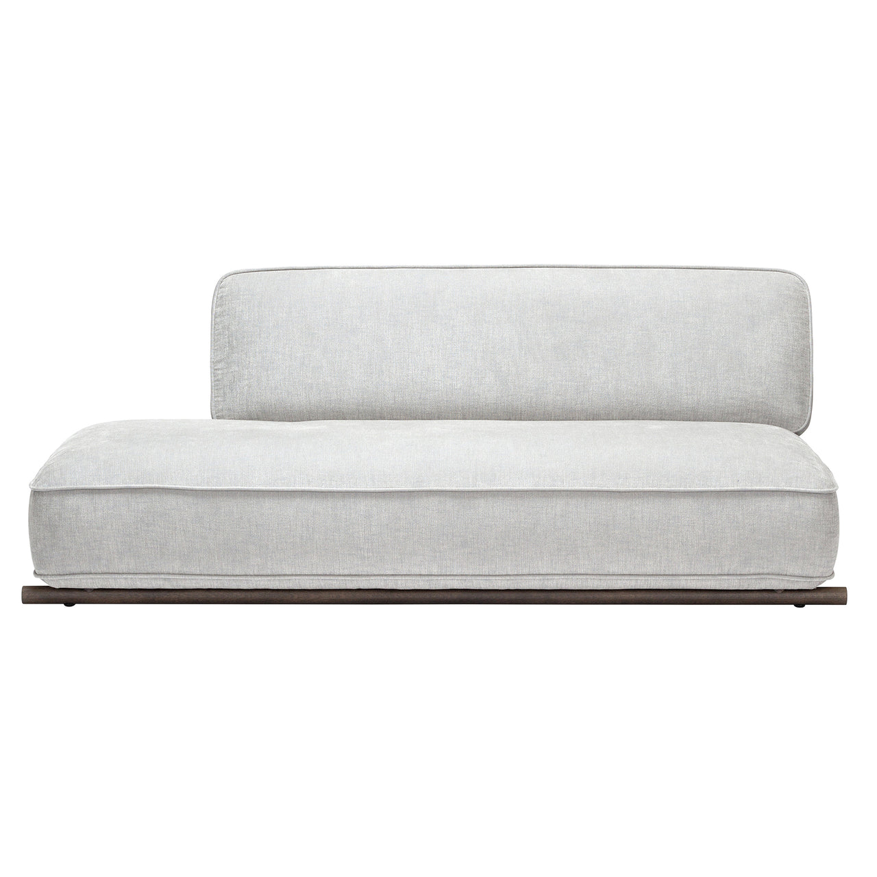 Hoyo 3 Seater Sofa: Right + Smoked Oak