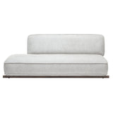 Hoyo 3 Seater Sofa: Right + Smoked Oak