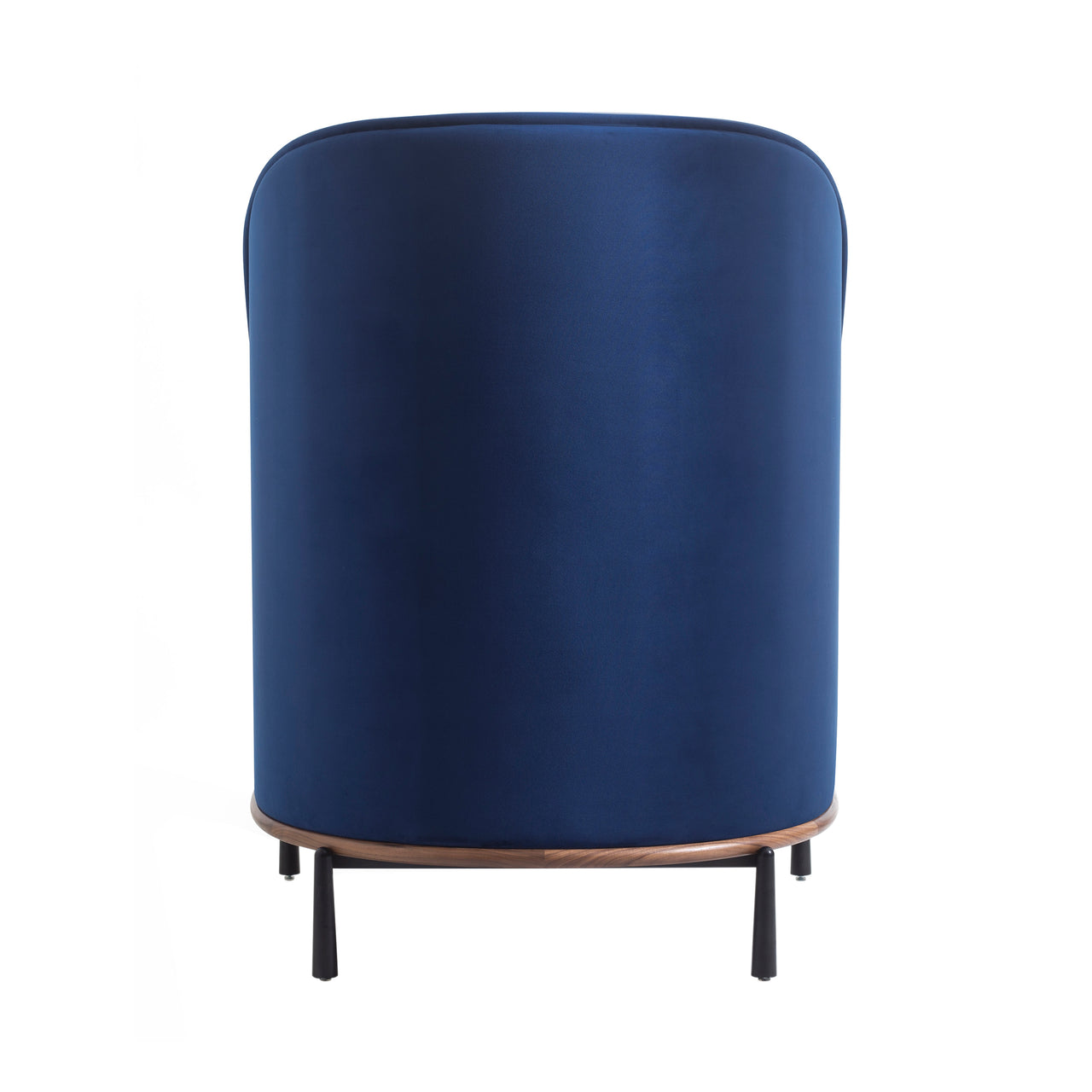 Arc Highback Chair: Natural Walnut