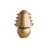 Gemma Table Lamp: Small + Brass + Brass