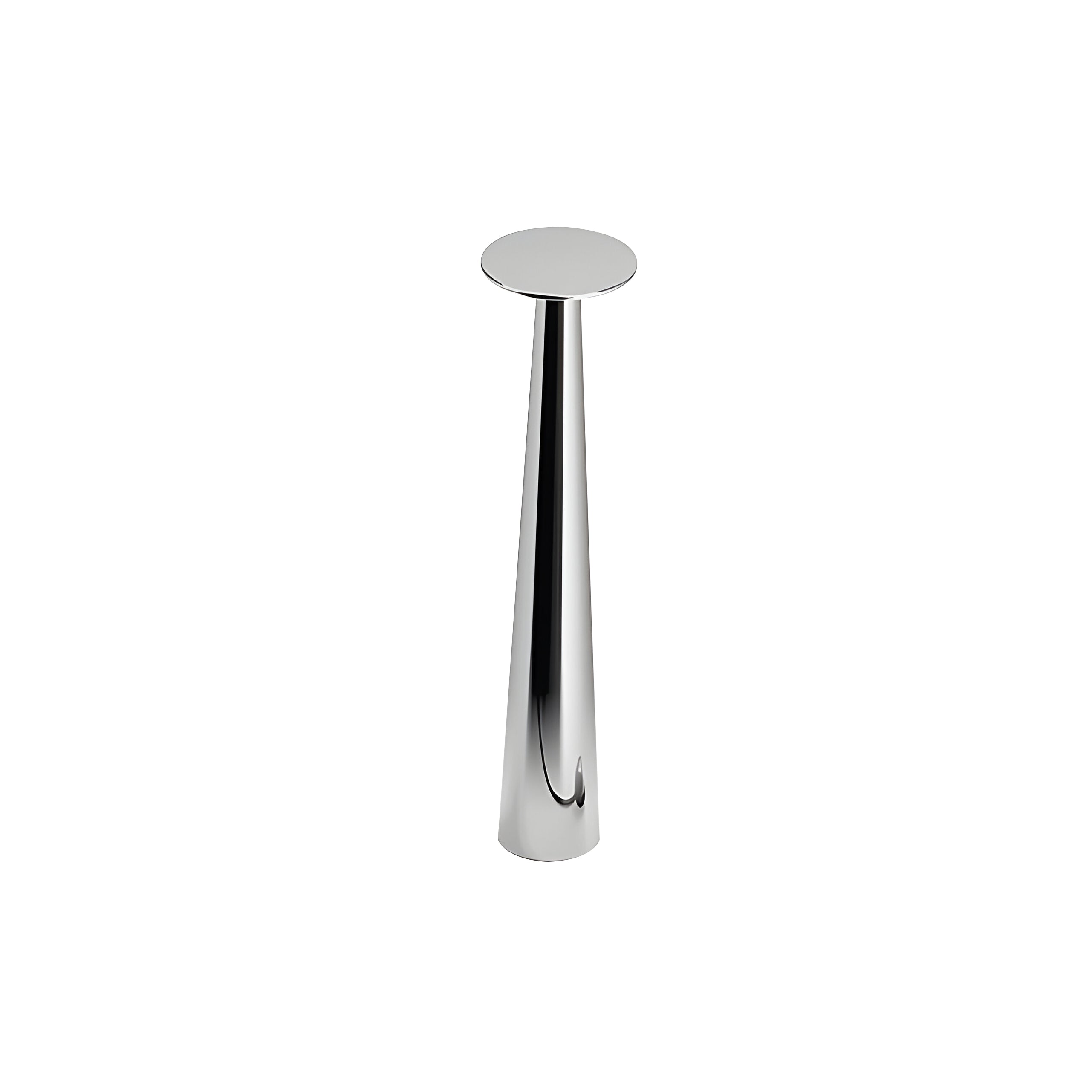 Lix Skinny Table Lamp: Chrome
