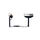 Piek Mini Solar Light: Deep Black