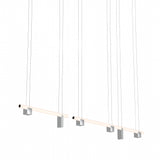 Isle 15 Suspension Lamp: Polished Aluminum