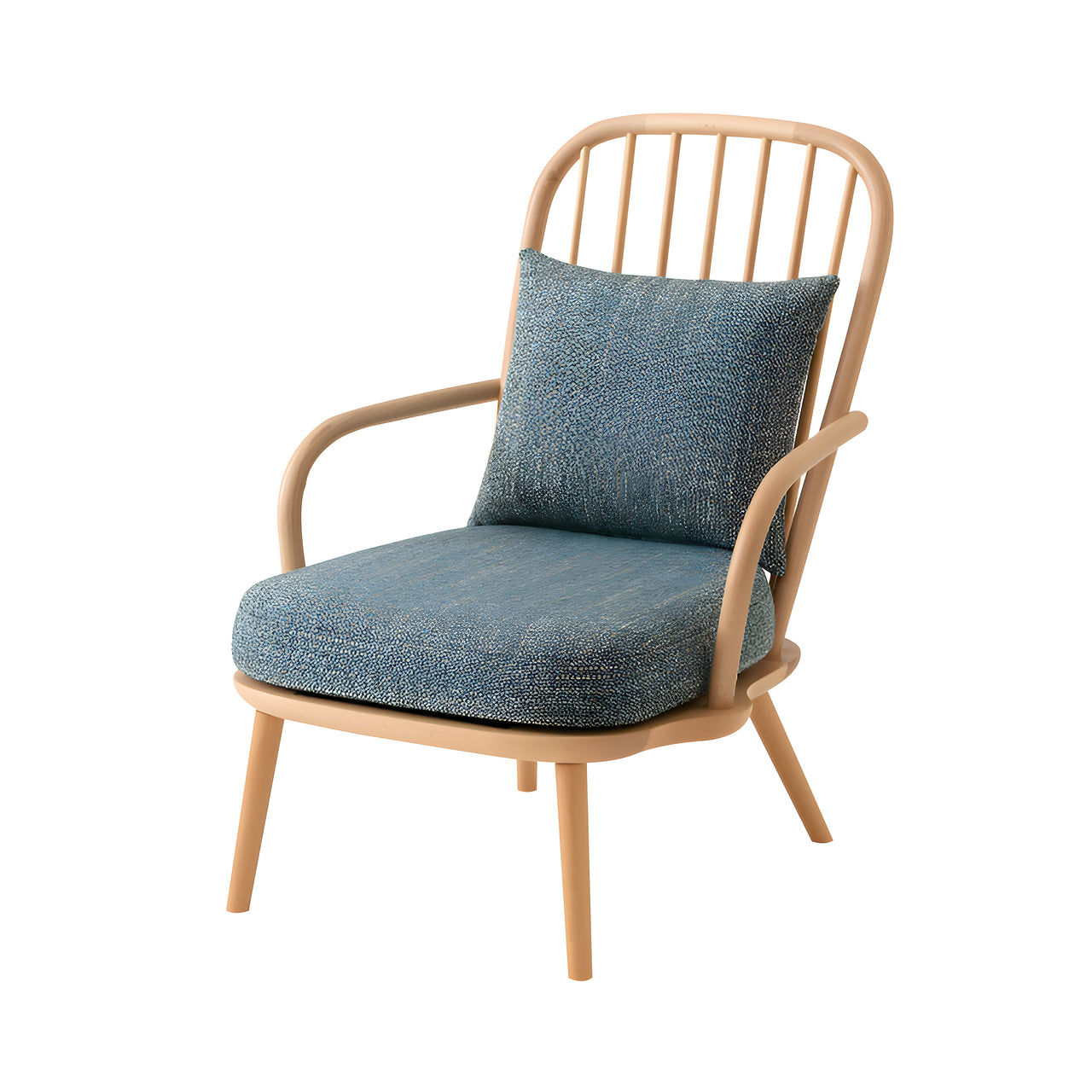 Awase Sofa Lounge Chair: Upholstered