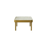 Mosaico Bench: Marble + Small - 19.7