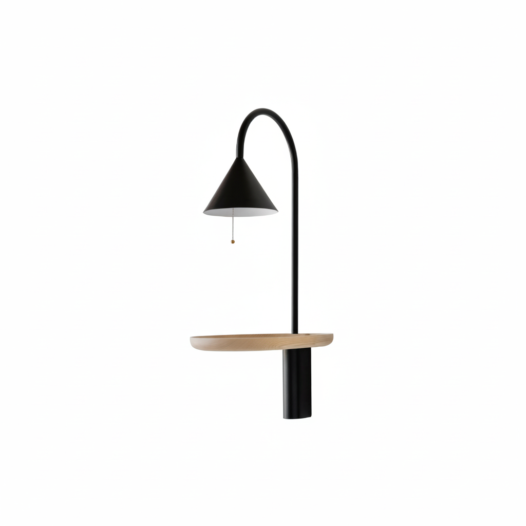 Ozz Wall S Lamp: With Shelf
