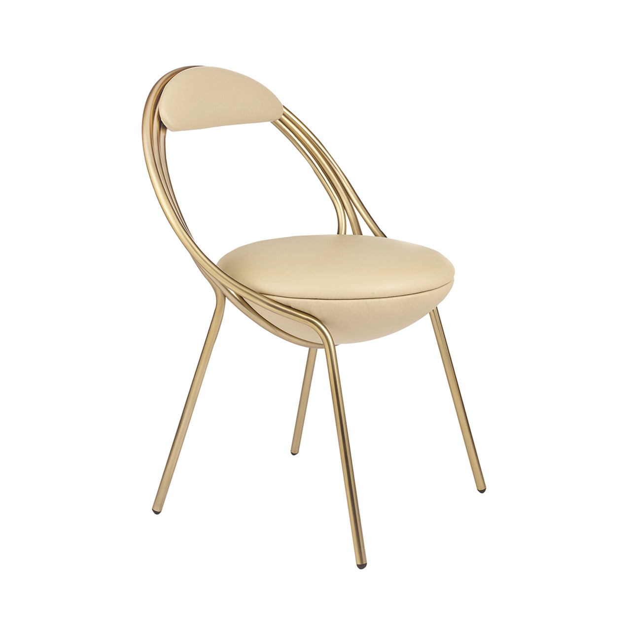 Musico Chair: Satin Brass