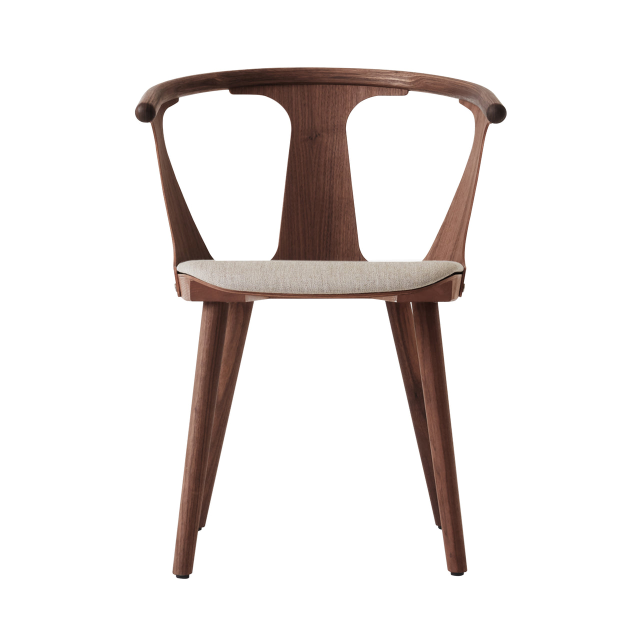 In Between Chair SK2: Upholstered + Oiled Walnut