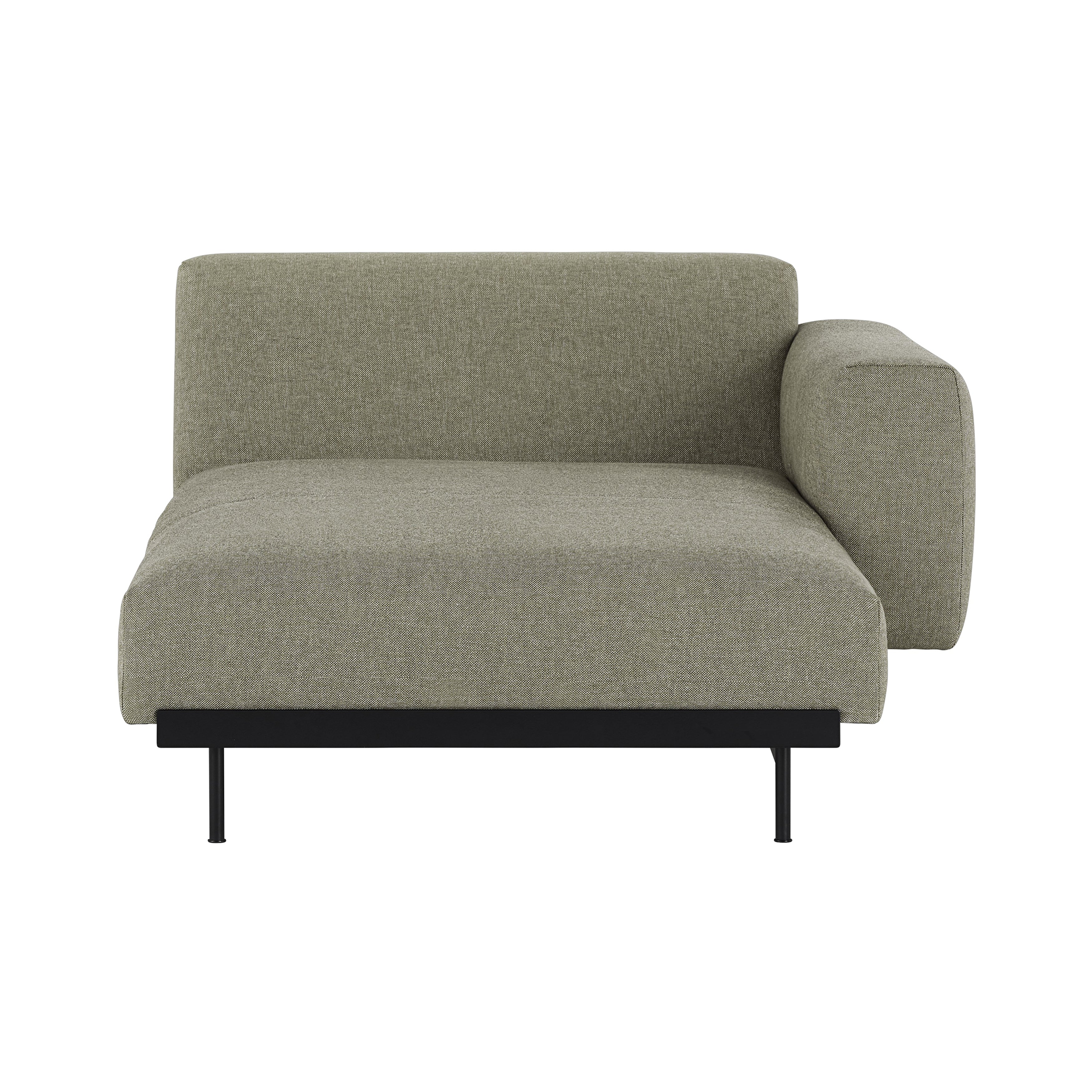 In Situ Modular Sofa: Modules + Right Armrest Lounge