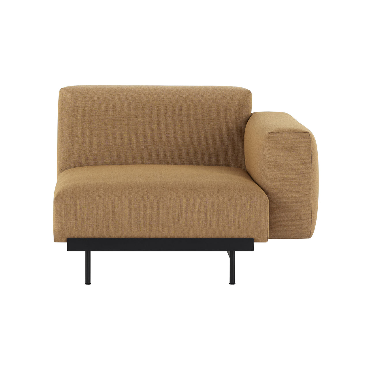 In Situ Modular Sofa: Modules + Right Armrest