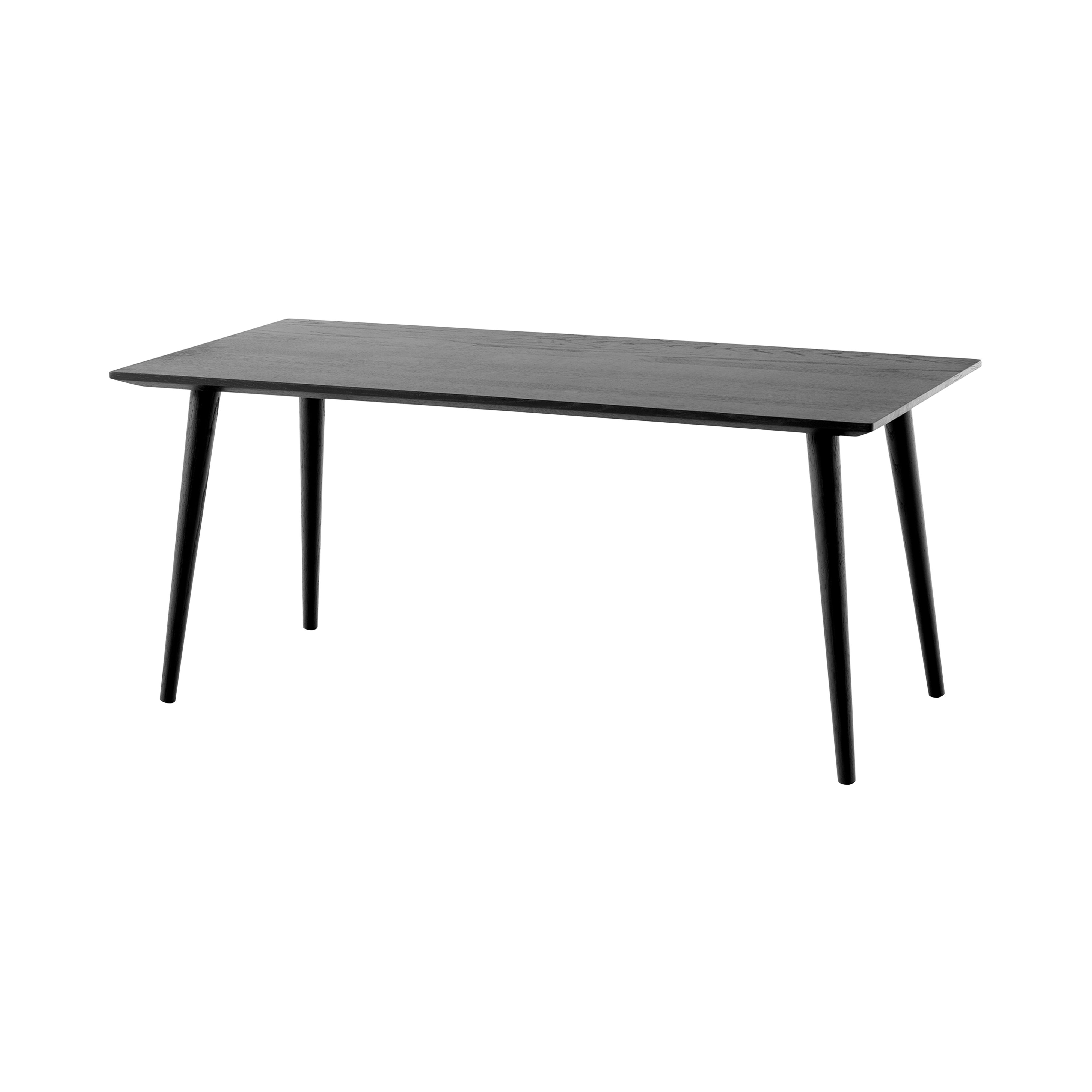 In Between Lounge Table: SK23 + SK24 + Rectangle (SK23) + Black Lacquered Oak
