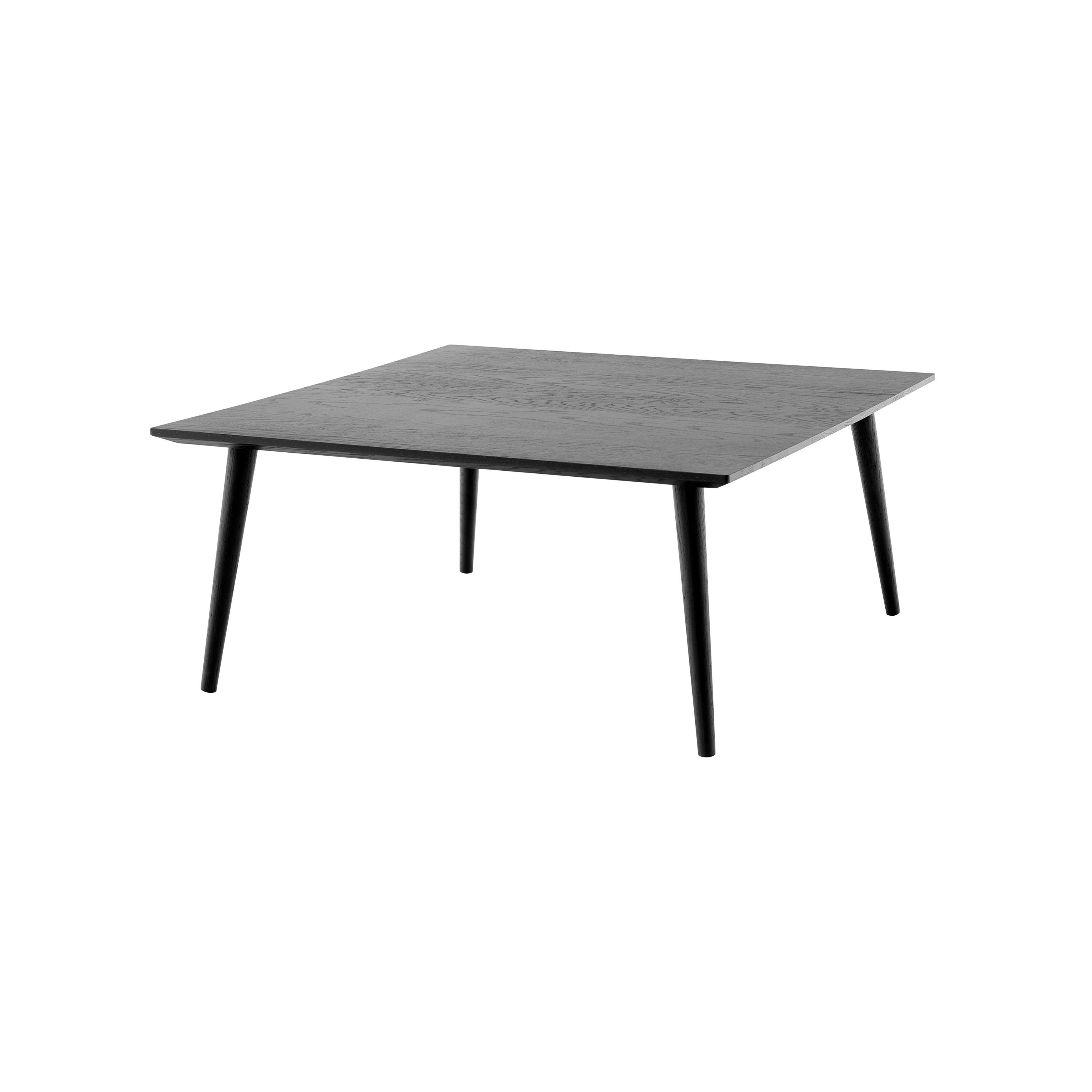 In Between Lounge Table: SK23 + SK24 + Square (SK24) + Black Lacquered Oak