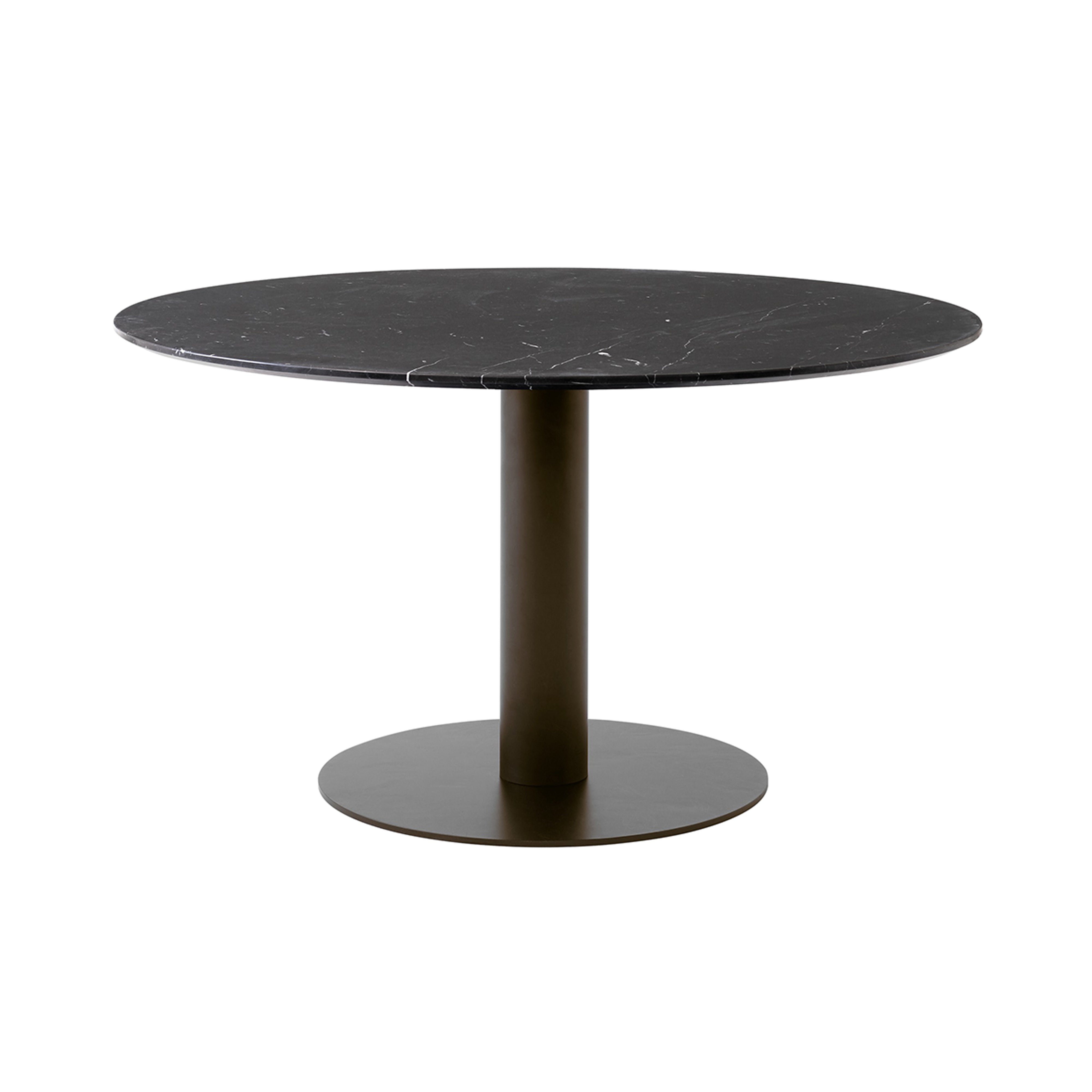 In Between Center Table: SK20 + Nero Marquina Marble + Bronzed