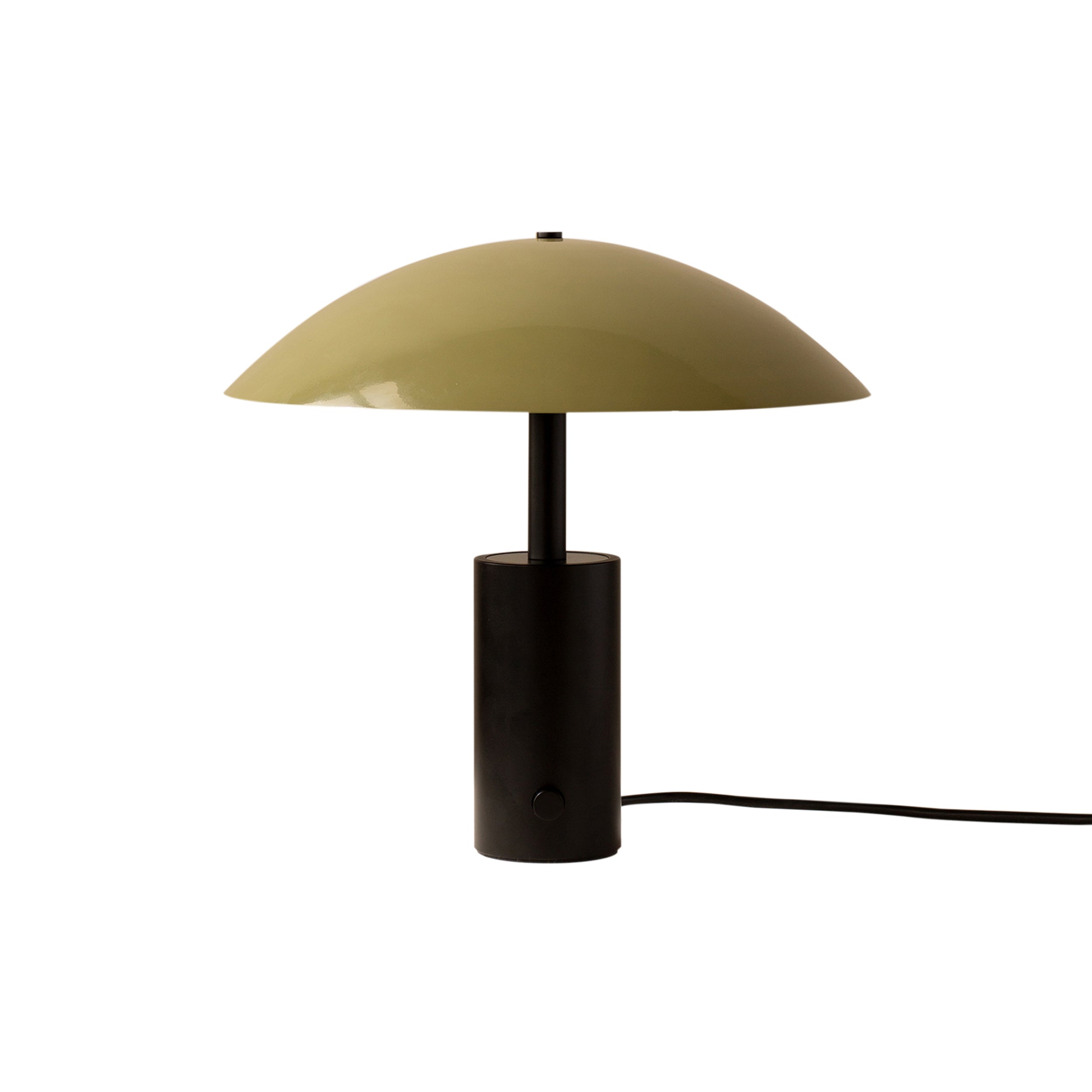 Arundel Low Table Lamp: Reed Green