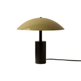 Arundel Low Table Lamp: Reed Green