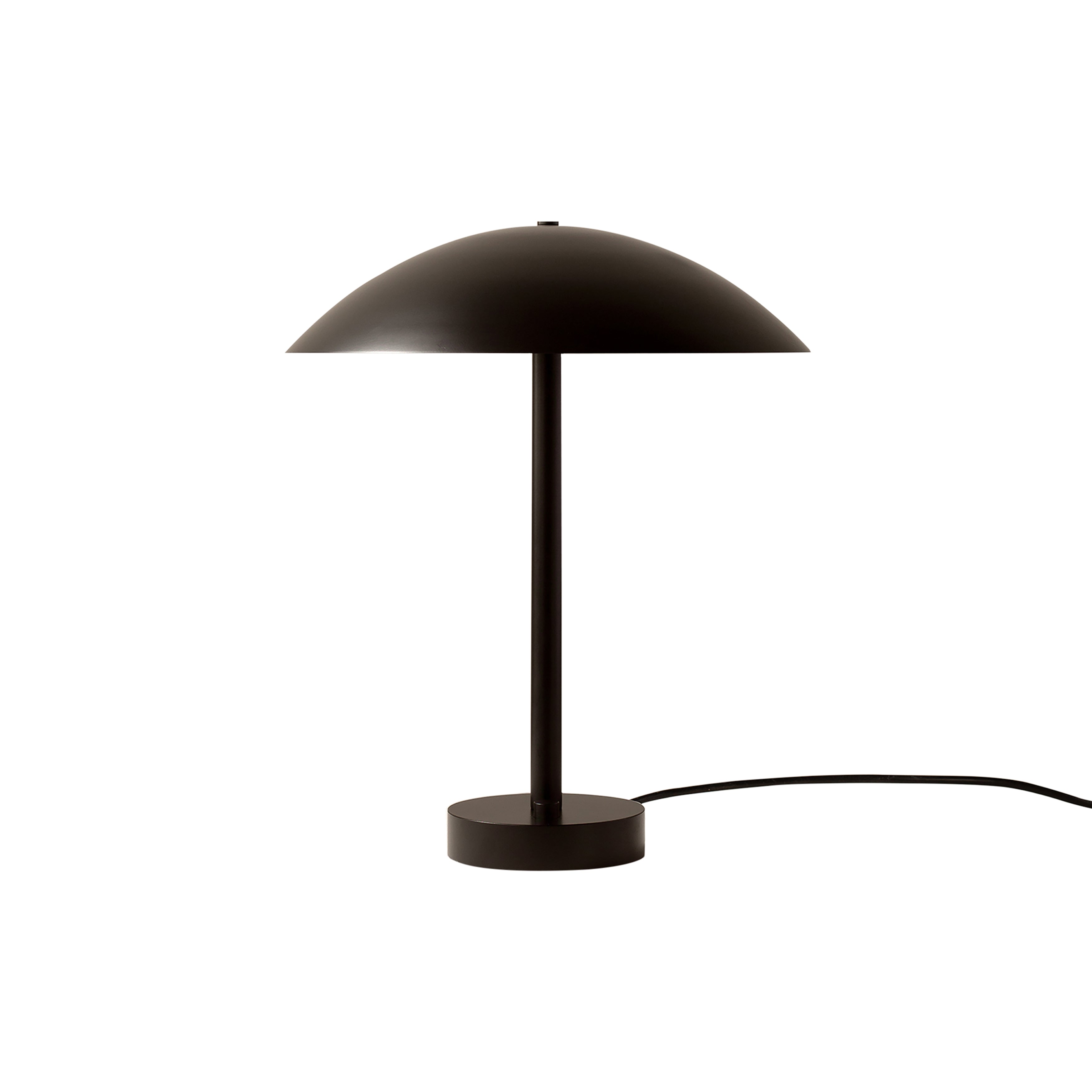 Arundel Table Lamp: Black + Black