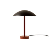 Arundel Table Lamp: Black + Oxide Red