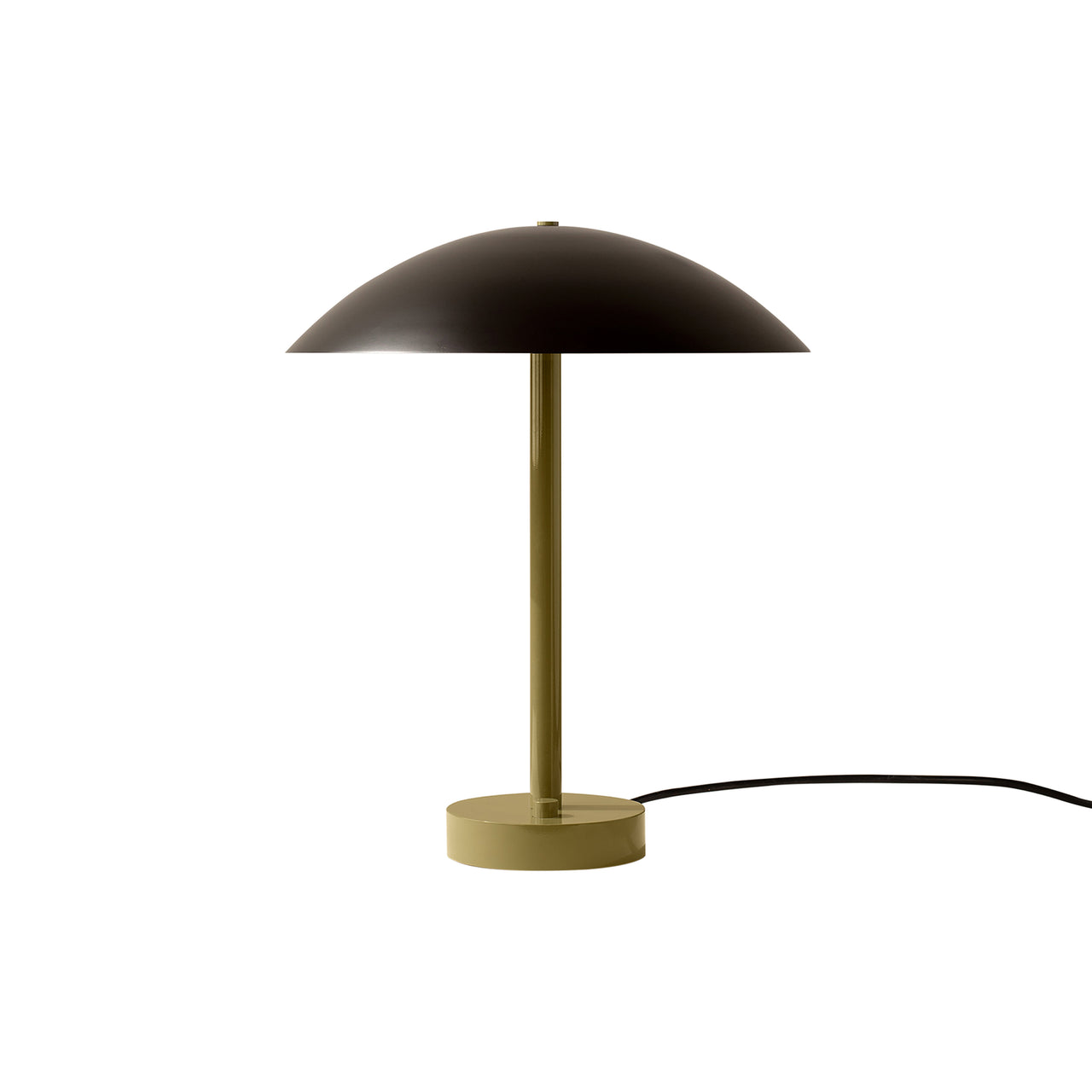 Arundel Table Lamp: Black + Reed Green