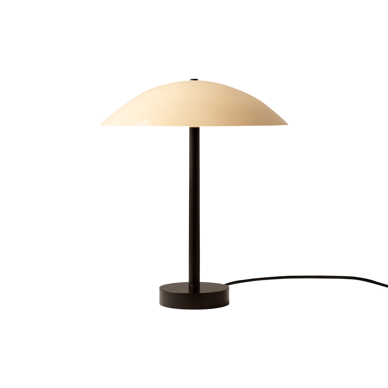 Arundel Table Lamp: Bone + Black