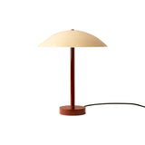 Arundel Table Lamp: Bone + Oxide Red