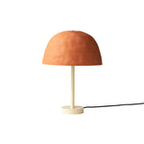 Dome Table Lamp: Terracotta + Bone