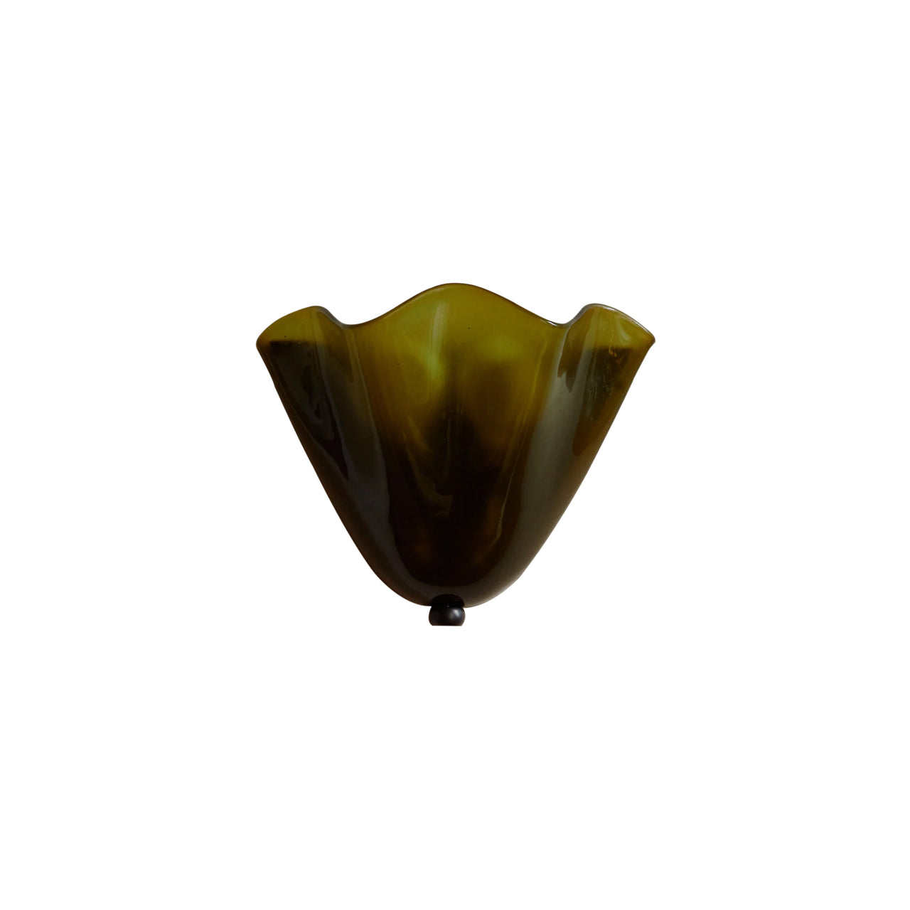 Vera Sconce: Olive + Blackened Brass