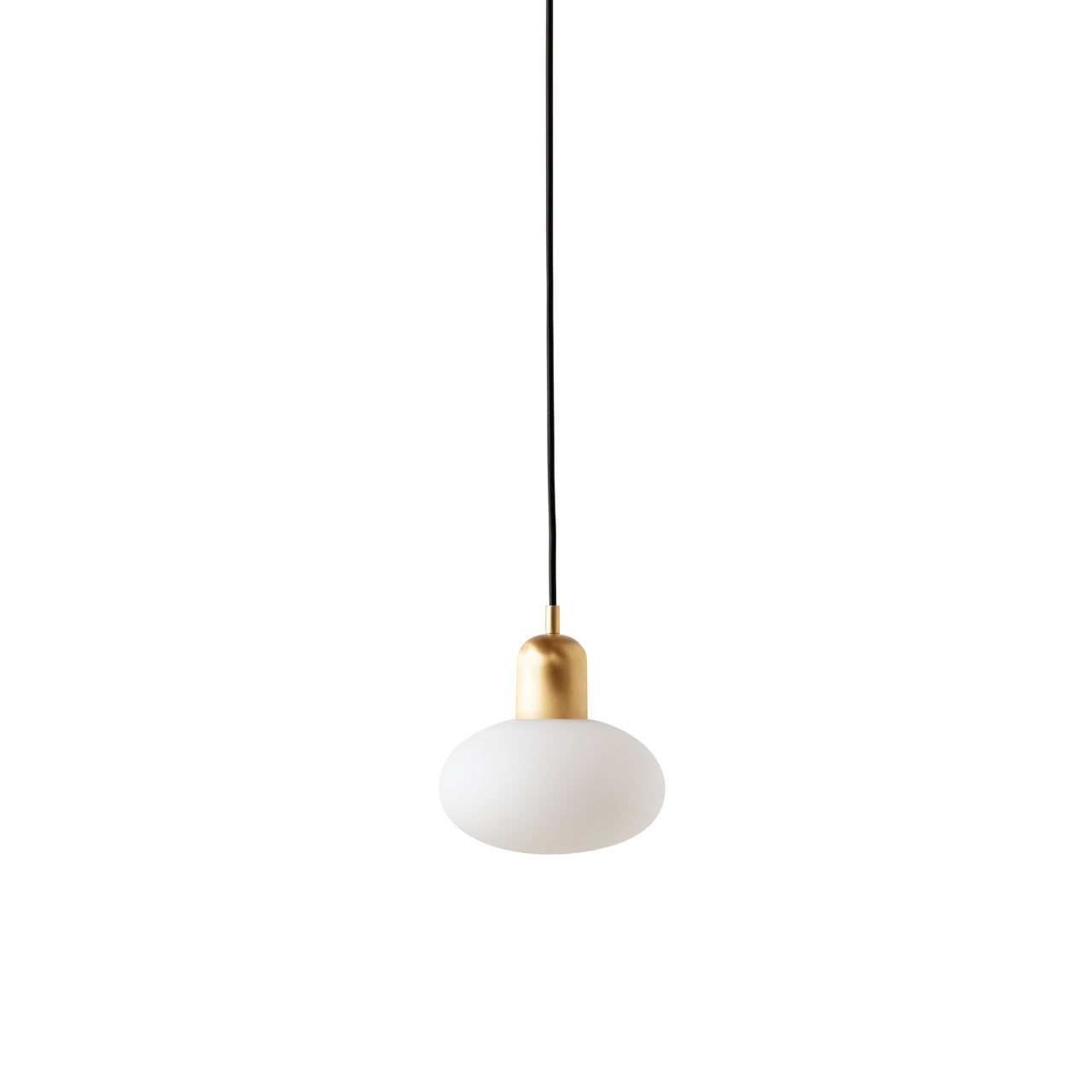 Mushroom Pendant: Outdoor + Brass