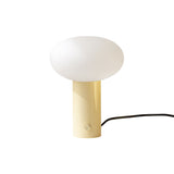 Mushroom Table Lamp: Bone