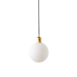 Orb Pendant: Outdoor + Brass + Large - 9.9