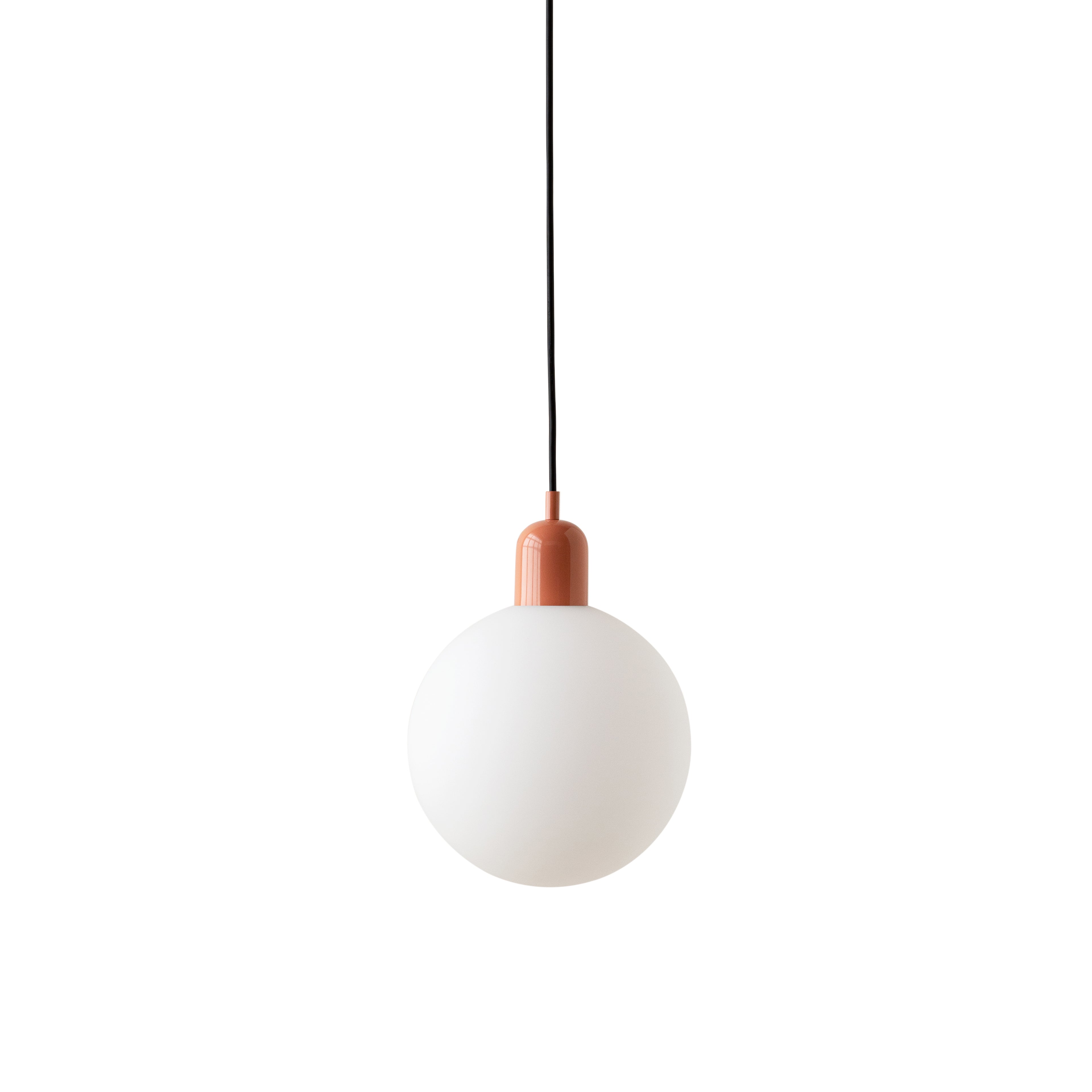 Orb Pendant: Outdoor + Peach + Large - 9.9