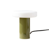 Puck Table Lamp: Reed Green
