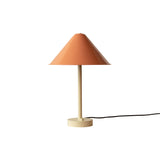 Tipi Table Lamp: Peach + Bone