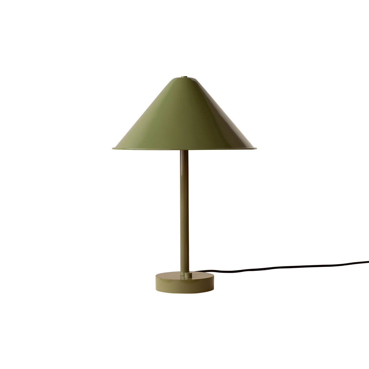Tipi Table Lamp: Reed Green + Reed Green