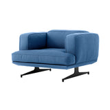 Inland Lounge Chair: AV21 + Warm Black