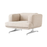 Inland Lounge Chair: AV21 + Polished Aluminum
