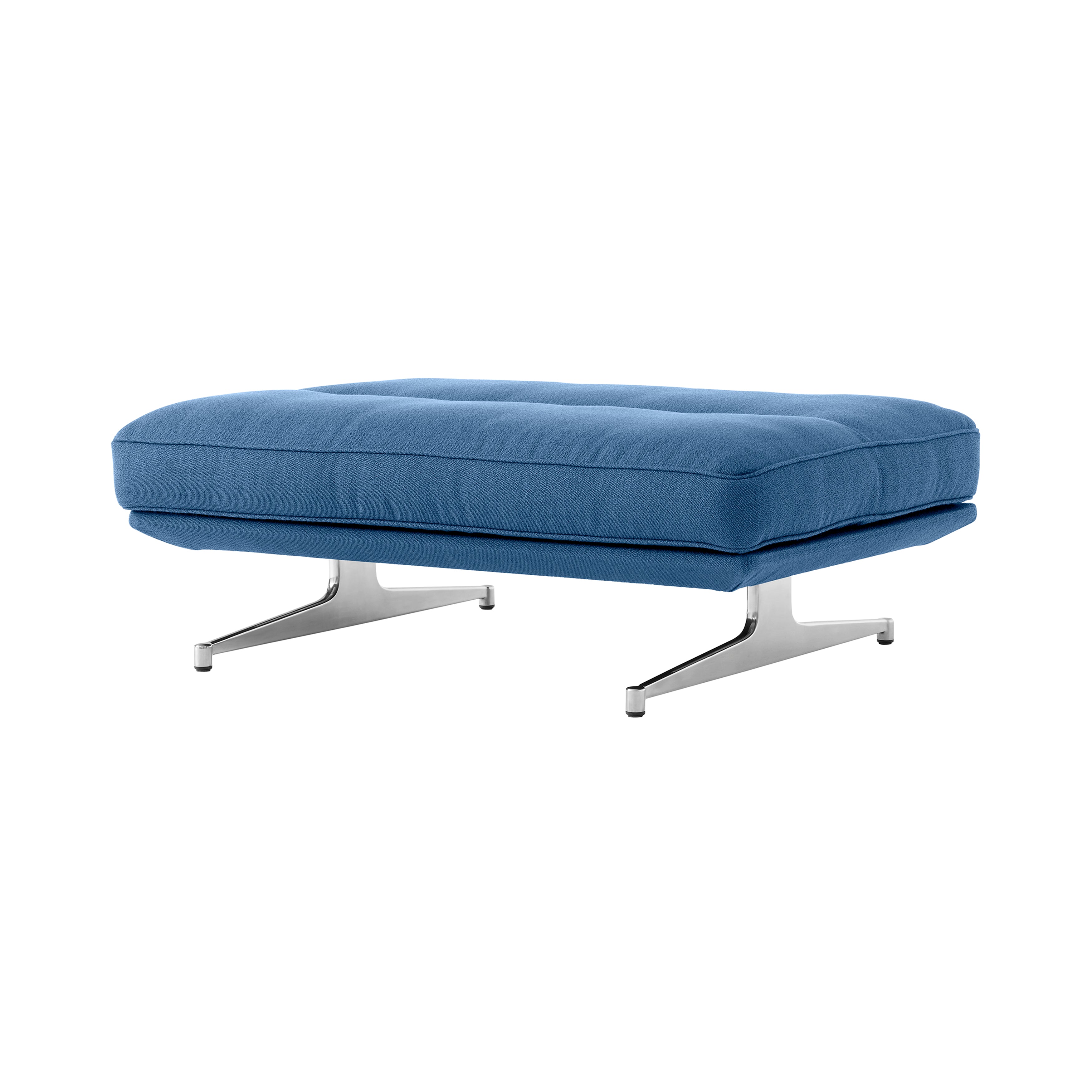 Inland Pouf: AV32 + Polished Aluminum + Vidar 733
