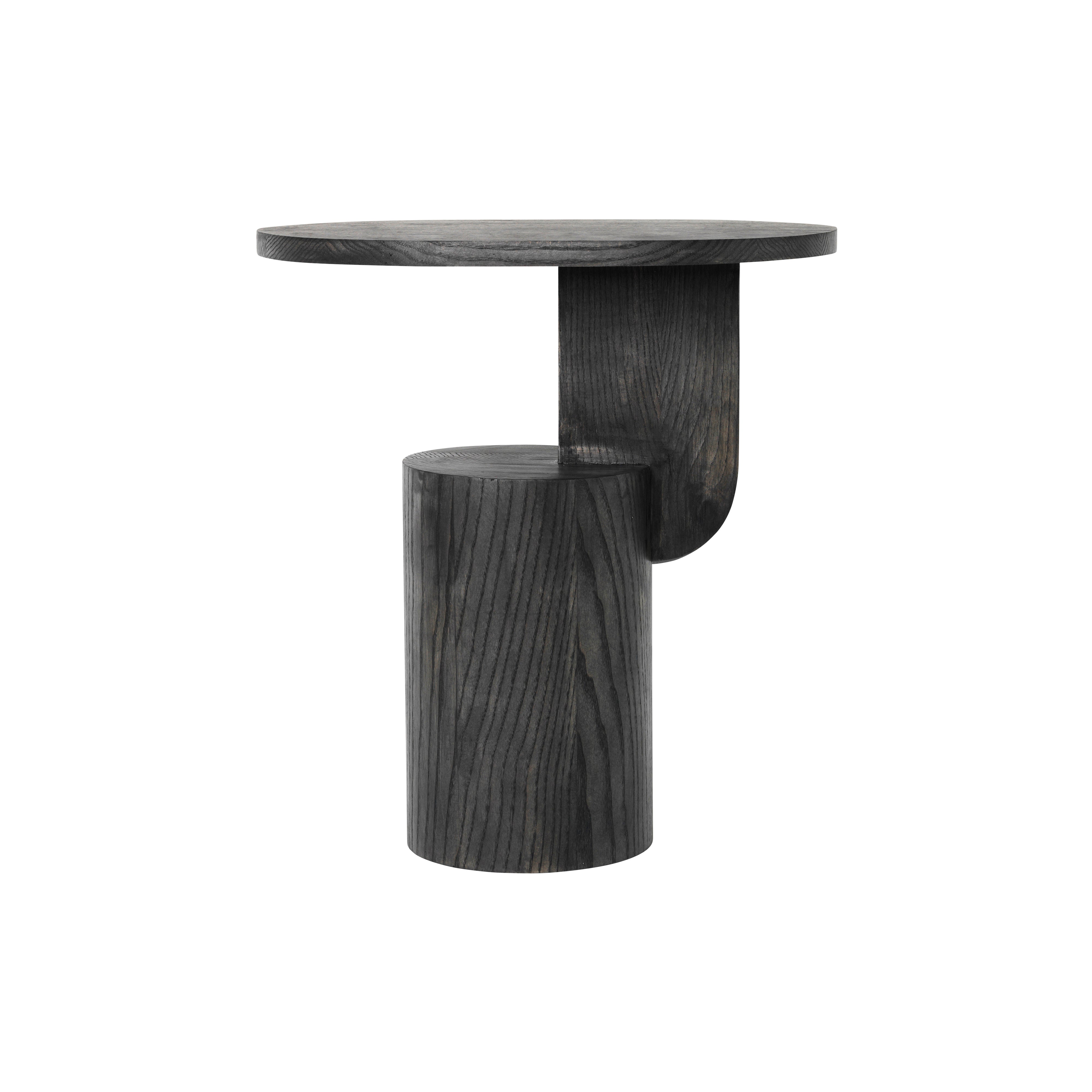 Insert Side Table: Black Stained Ash