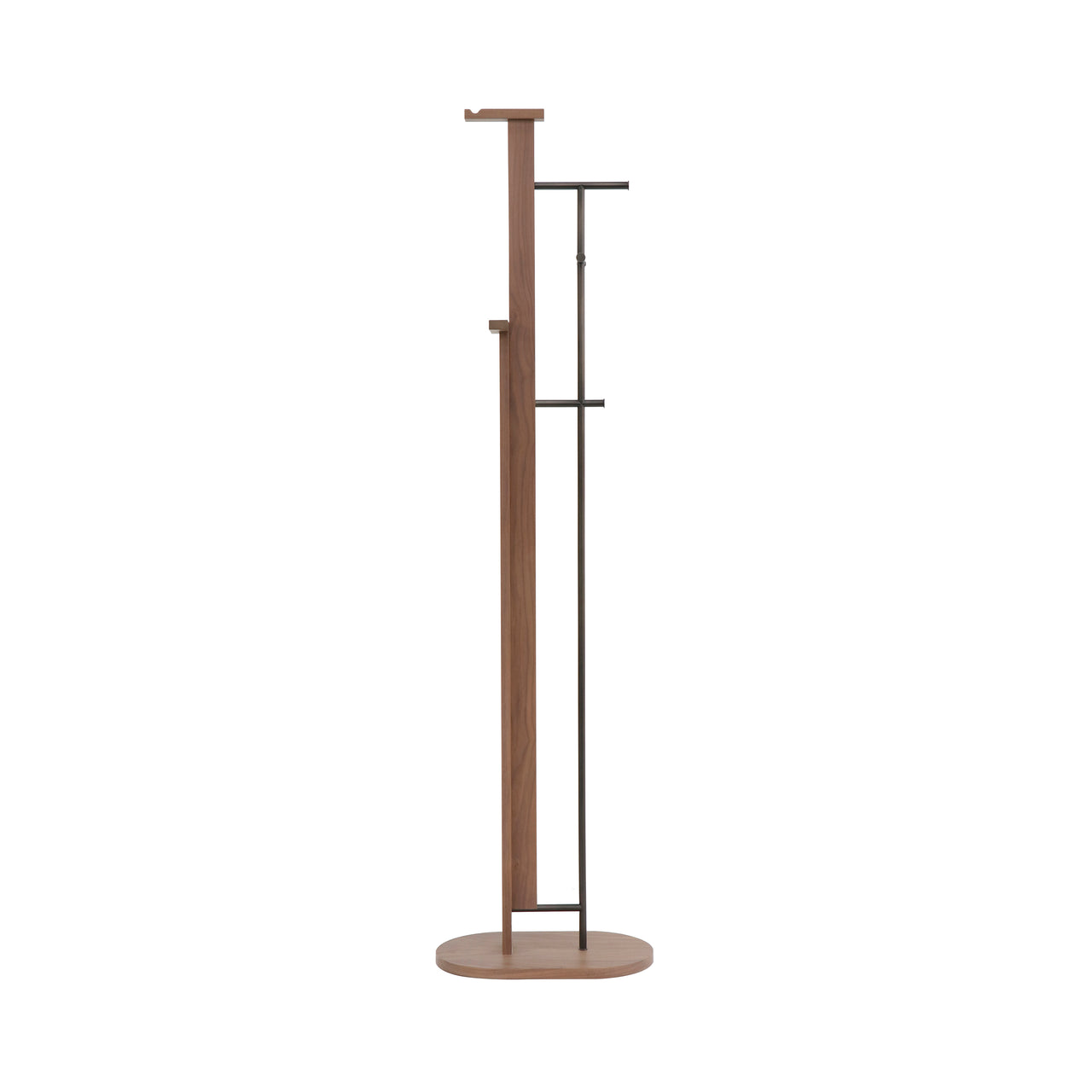 Inter Coat Hanger: Natural Walnut