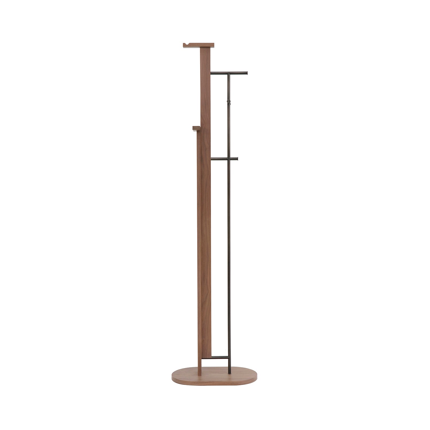 Inter Coat Hanger: Natural Walnut