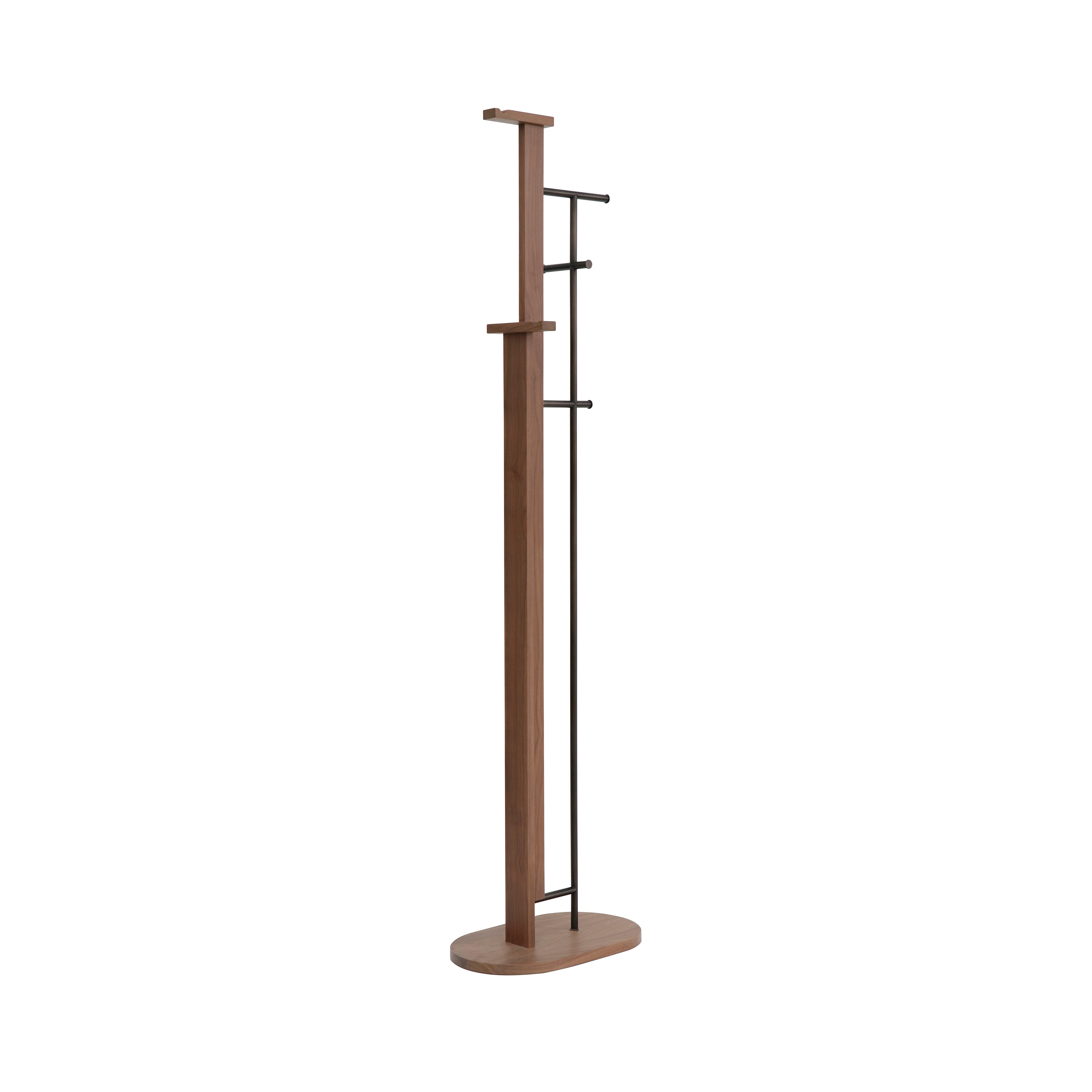Inter Coat Hanger: Natural Walnut