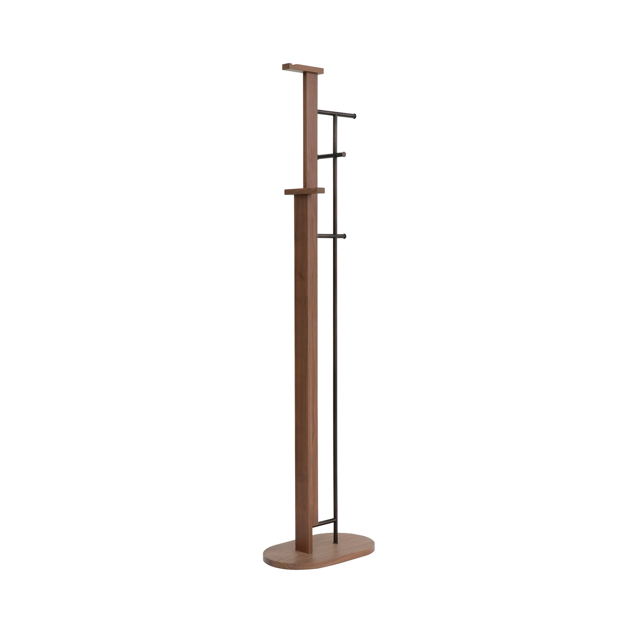 Inter Coat Hanger: Natural Walnut