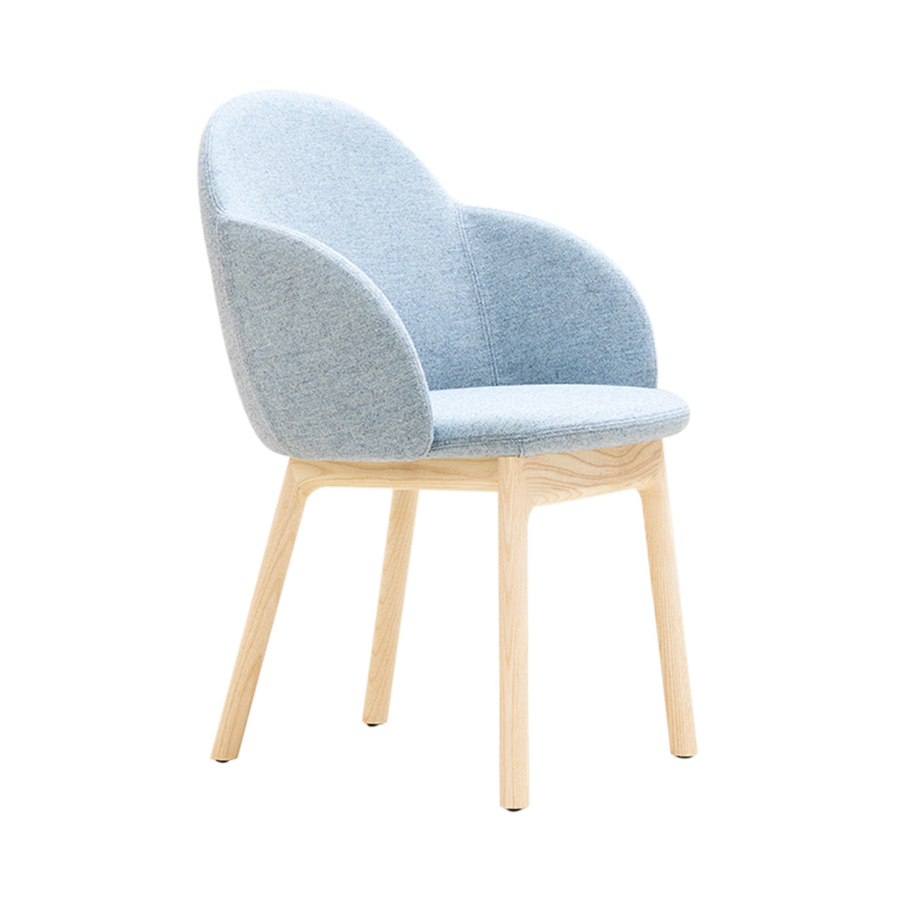 Iola Armchair: Natural Ash