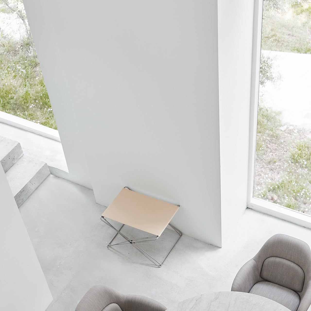 JG Folding Stool: LS
