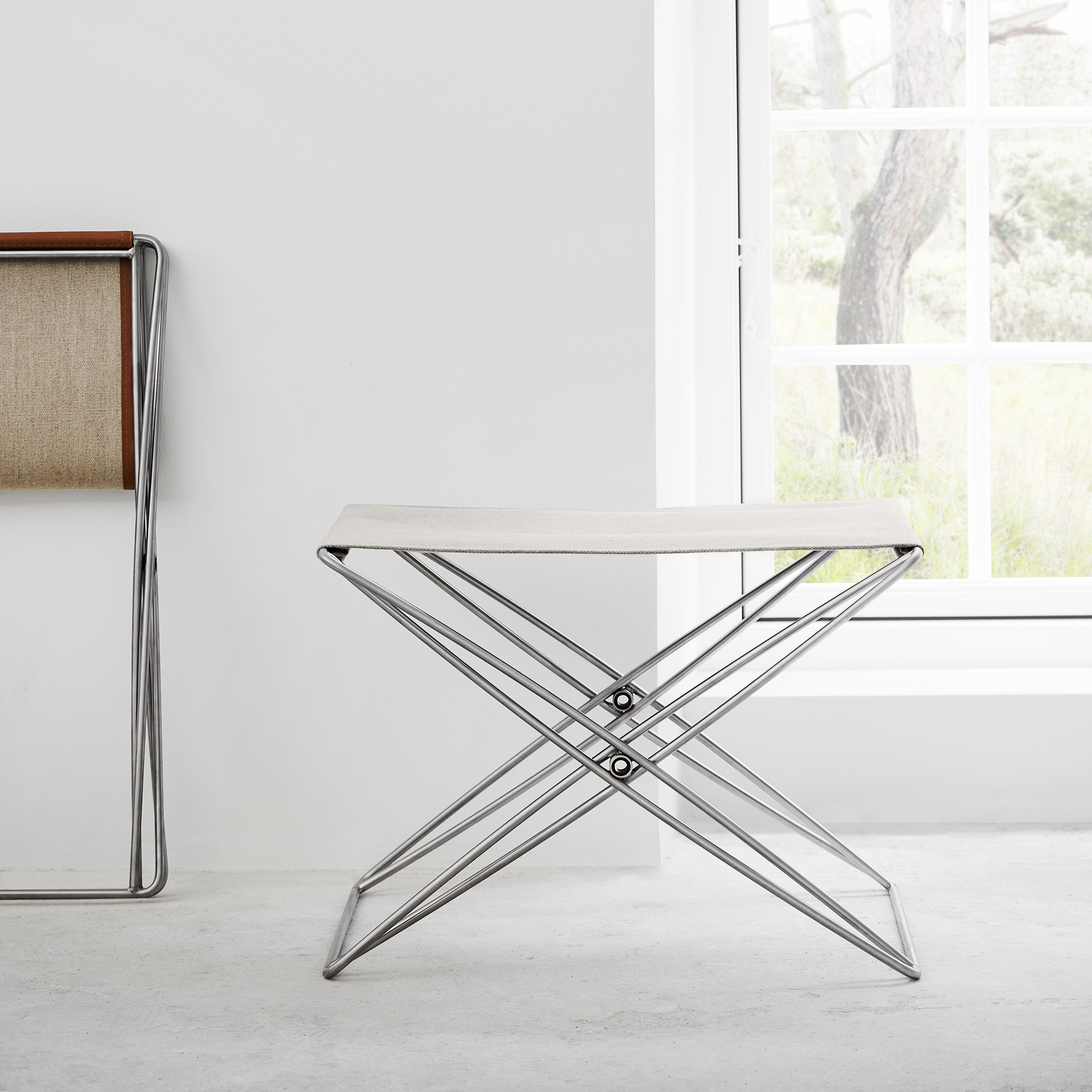 JG Folding Stool: LS