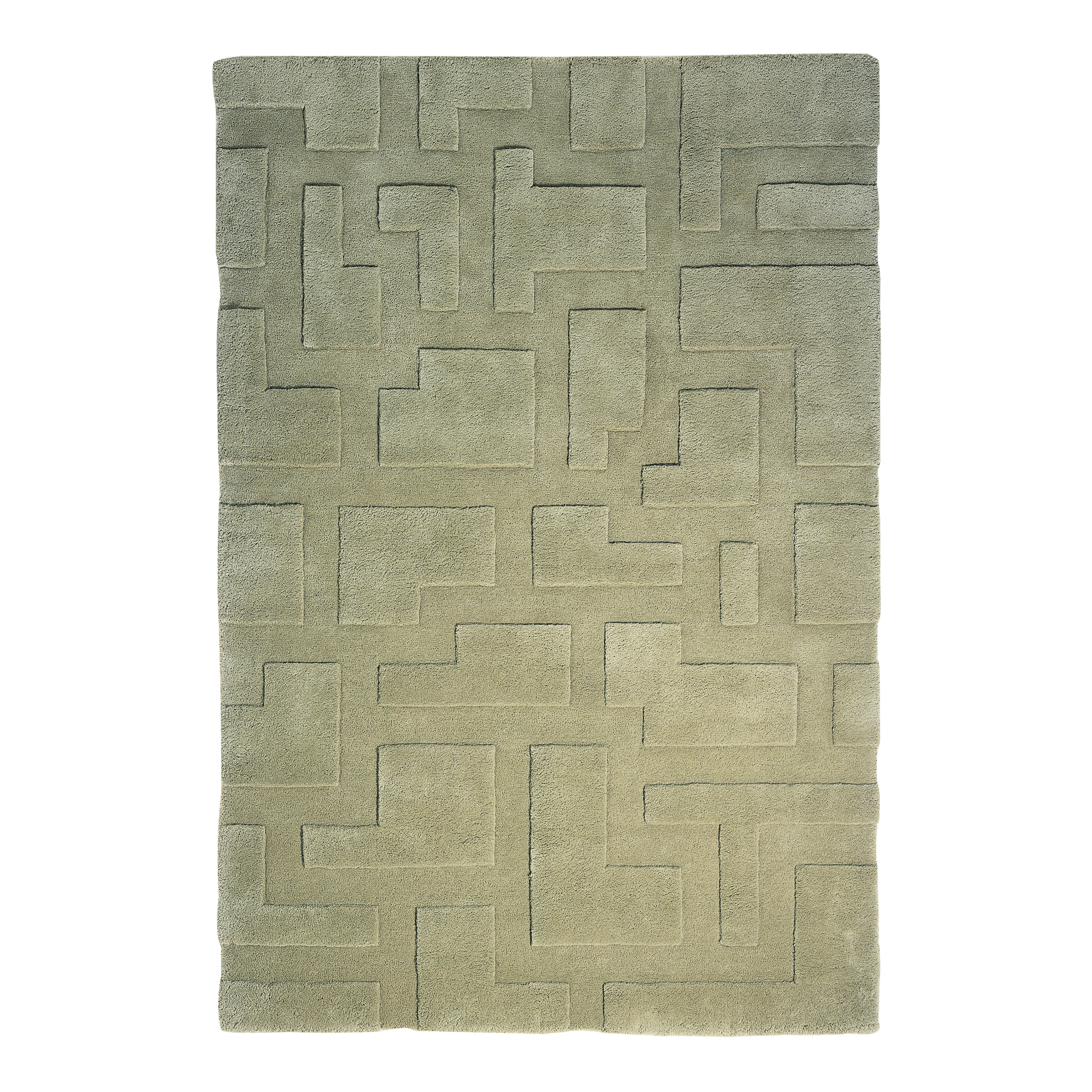 JL Hand Tufted Rug: Medium + Olive