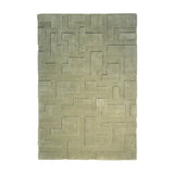 JL Hand Tufted Rug: Small + Olive
