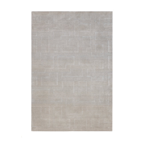 JL Hand Tufted Rug: Small + Stone