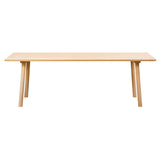 Taro Dining Table: Rectangular + Oiled Oak