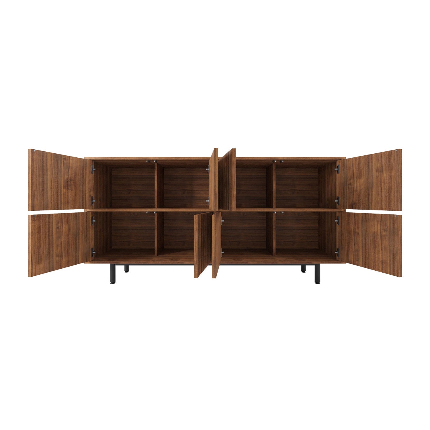 Seiton Cabinet: High + Natural Walnut