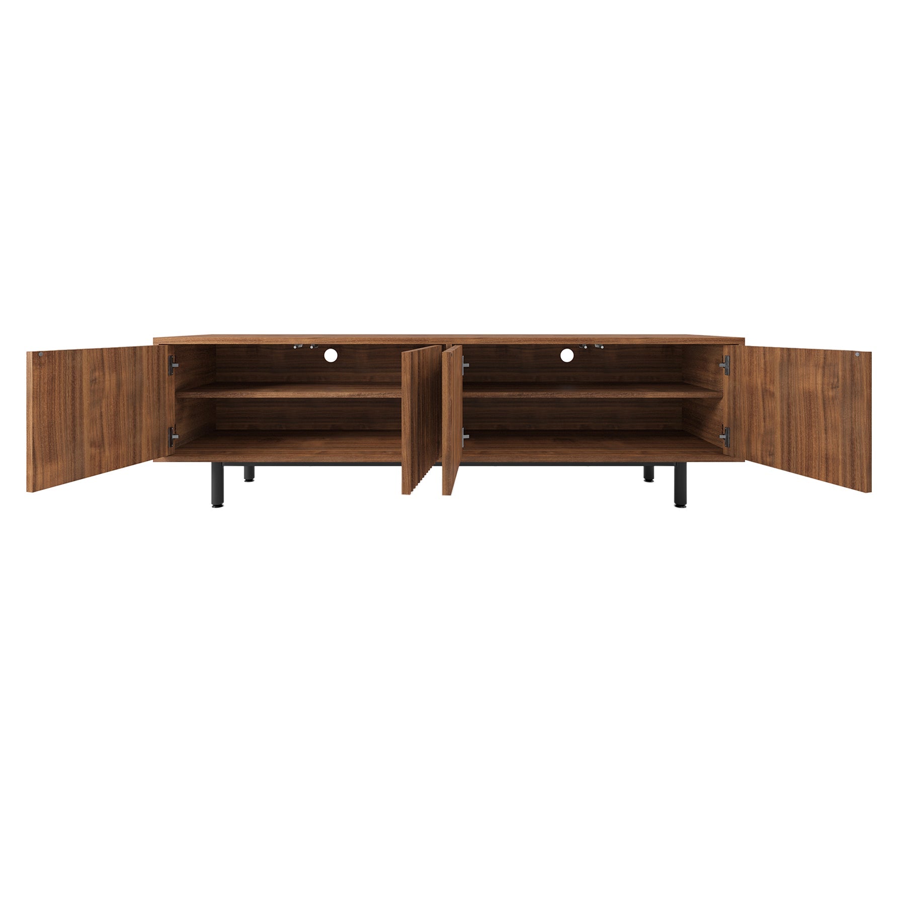 Seiton TV Cabinet: Natural Walnut